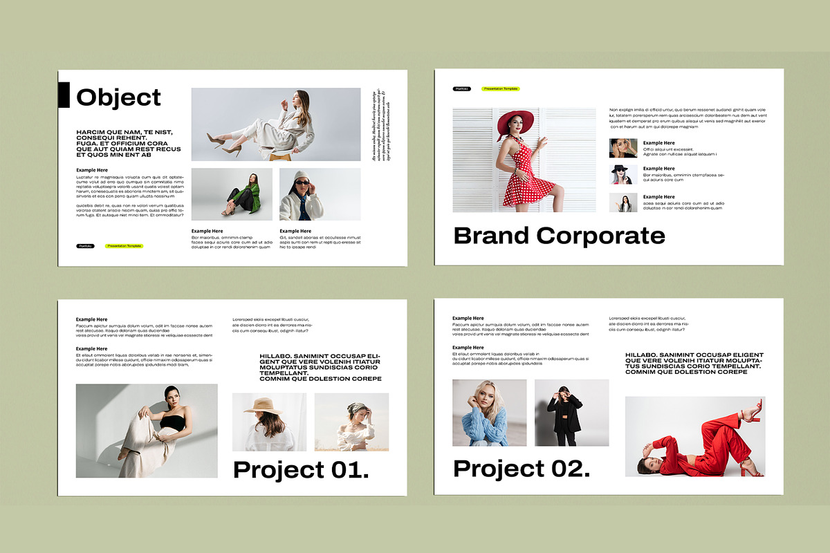 Portfolio Presentation Template, a Presentation Template by MightyDesign (Photo 4 of 8)
