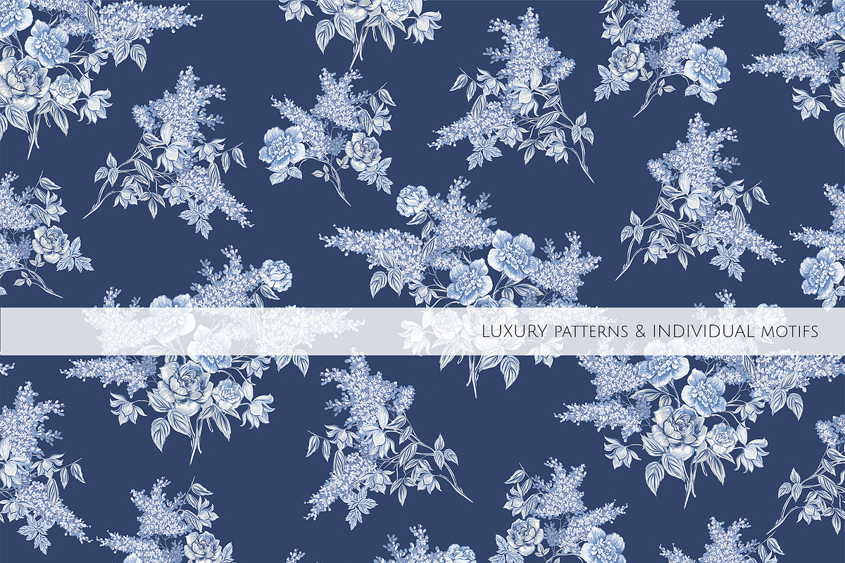 LASCANA GARDEN, Luxury Print Pattern, a Pattern Graphic by HannaStudio (Photo 7 of 9)