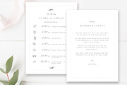 Printable Wedding Schedule, an Invitation Template by By Stephanie Design (Thumbnail 2 of 3)