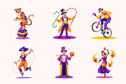 Circus Performer Illustrations, a Person Illustration by Vectors Market (Thumbnail 9 of 10)