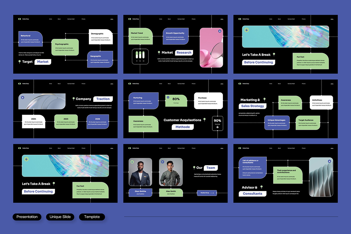 Hoobu - Pitch Deck Powerpoint preview 4
