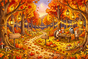 Cozy Autumn Illustration Collection, a Nature Photo by Rafoz (Thumbnail 3 of 5)