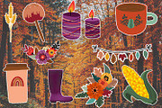 November Stickers for Cricut | Fall, an Illustration by illuztrate (Thumbnail 7 of 10)