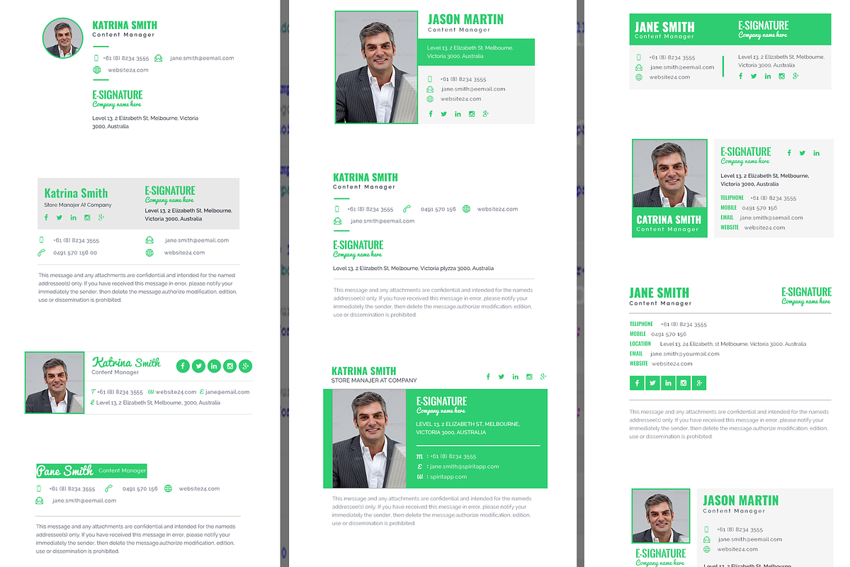 R35 HTML Responsive E-Signature, an Email Template by QuickArtisan (Photo 17 of 27)