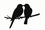 Bird Silhouette design bundle, an Illustration by Designs_River (Thumbnail 9 of 13)