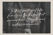 Adore History - Handwritten Font, a Script Font by MJB Letters (Thumbnail 2 of 11)