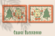 Retro Christmas Toy Robots Graphics, an Object Graphic by Blynn Pippen (Thumbnail 19 of 26)