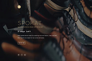 Spokat Coming soon PSD Template, a Templates & Theme by Kayytechin Shop (Thumbnail 1 of 4)