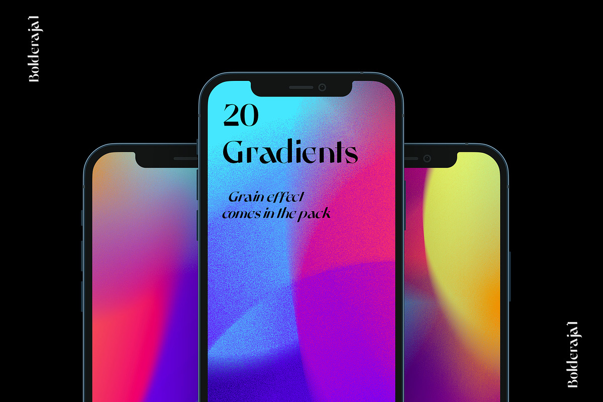 Gradient Color Grainy Textures, a Texture Graphic by Bolderaja1 Studio (Photo 7 of 10)