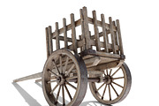 Medieval Cart, a Cars & Vehicle 3D Model by Tedi Permana (Thumbnail 3 of 7)