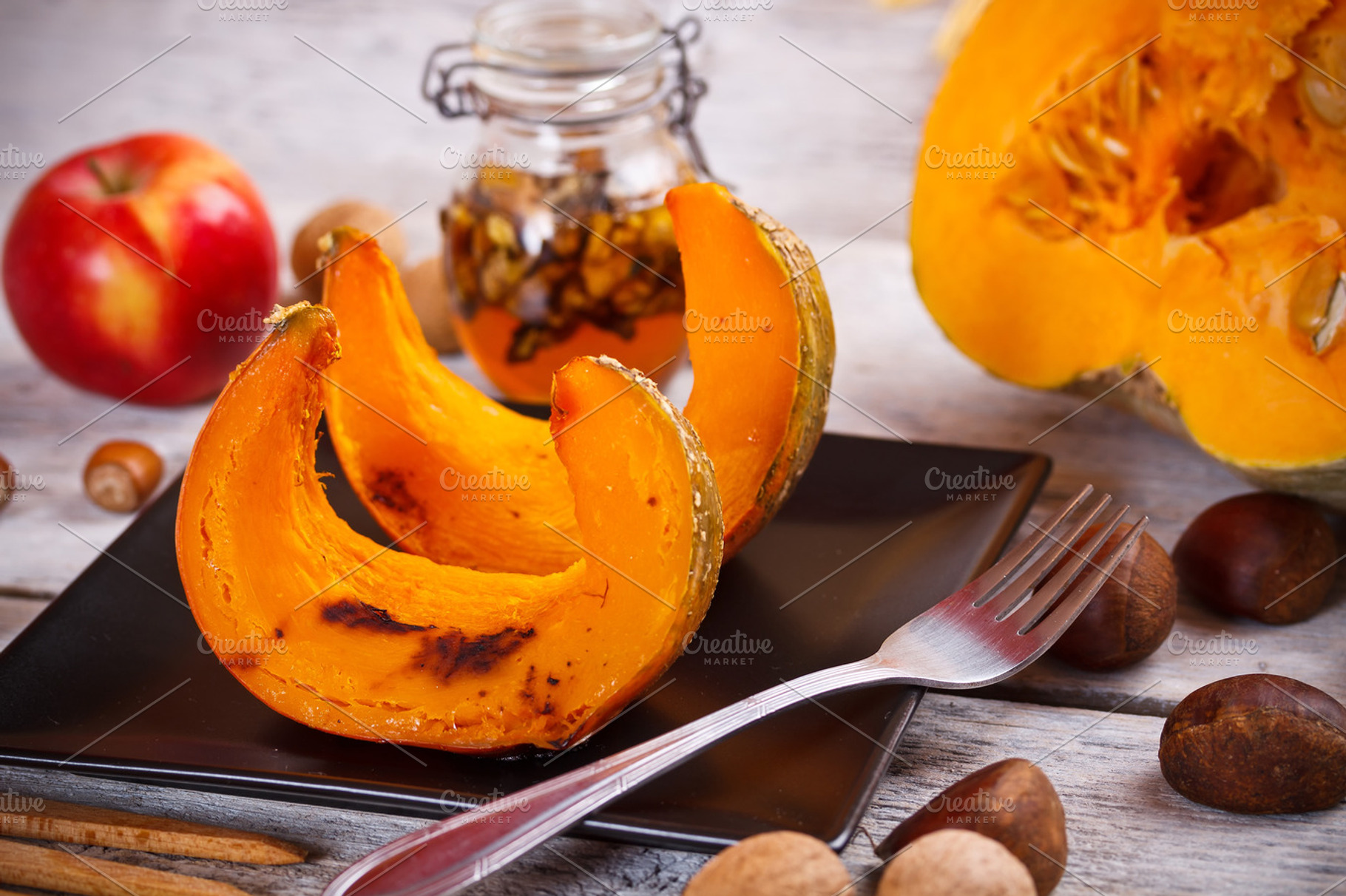 Autumn Delicatesse Stock Photo Containing Appetizer And Apple