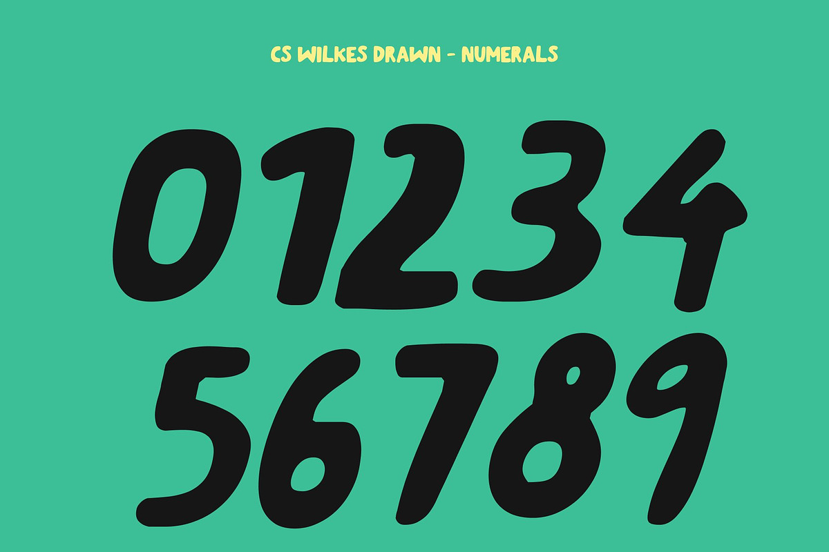 CS Wilkes Drawn, a Sans Serif Font by Craft Supply Co. (Photo 5 of 8)