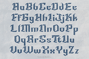 Timebomb Blackletter, a Blackletter Font by madeDeduk (Thumbnail 3 of 14)