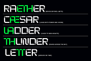 Futurest Cosmo – Futuristic Font, a Sans Serif Font by Mine Type Lab (Thumbnail 8 of 10)
