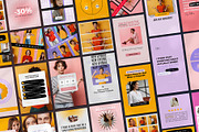 Energetic Instagram Templates CANVA, a Social Media Template by AndrewPixel (Thumbnail 27 of 27)