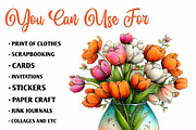 Spring Tulip Sublimation Bundle, an Illustration by CreationArt (Thumbnail 7 of 7)