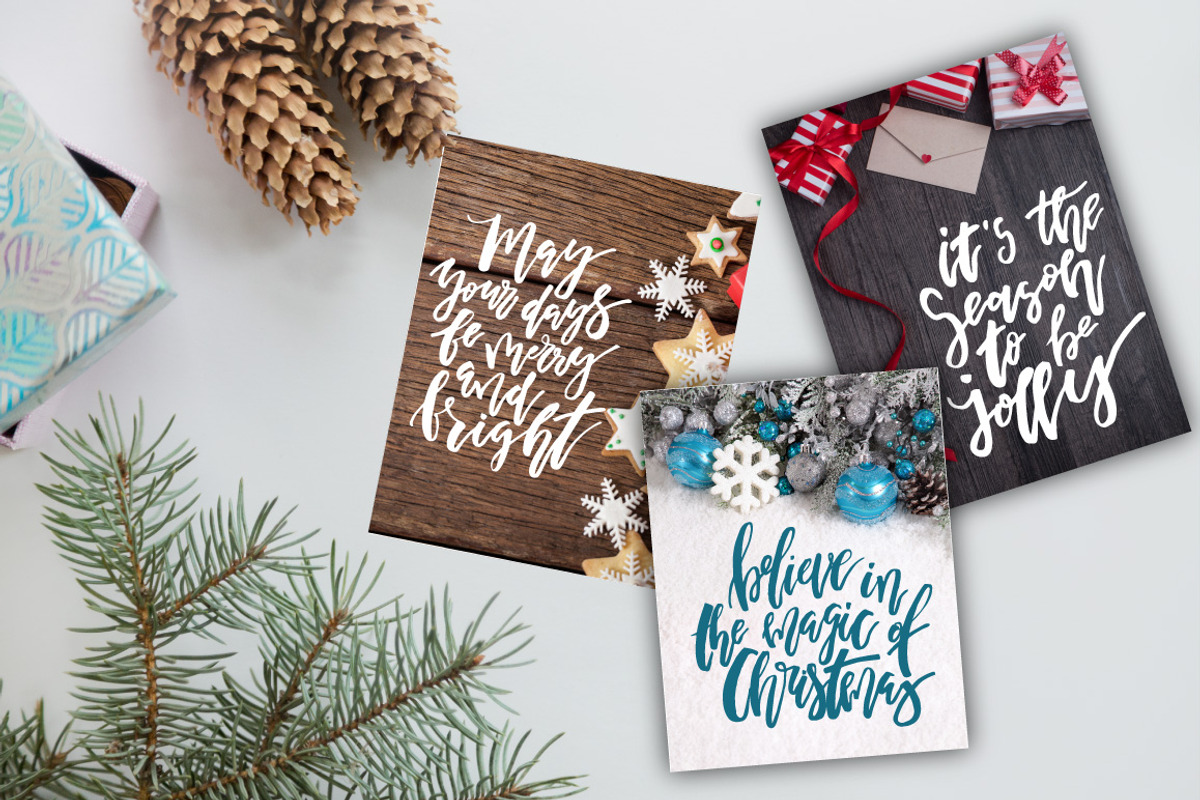 40 Christmas Photo Overlays, a Decorative Illustration by Tori Design (Photo 7 of 7)