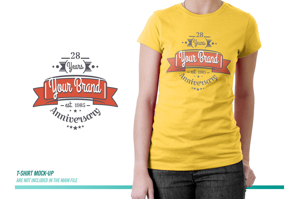 Anniversary T-Shirt Design, a Templates & Theme by The Design For Co. (Photo 3 of 9)