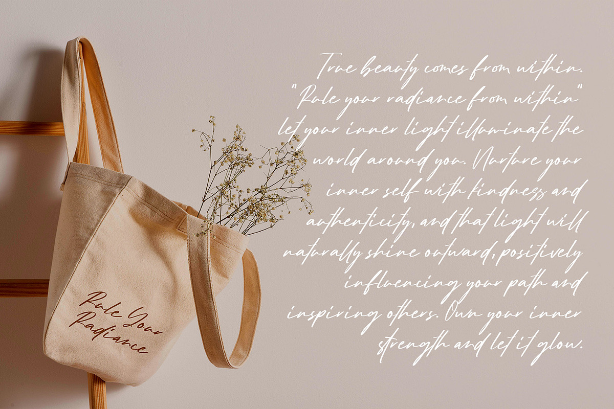 Pouities - Casual Script Font, a Script Font by Bartama Graphic (Photo 7 of 11)