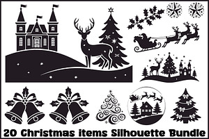 Festive Christmas Collection, an Illustration by musafir_fashion