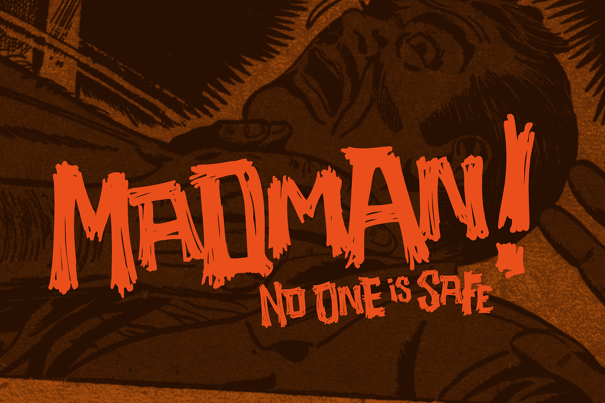 Hatchet Job - A Halloween Brush Font, a Font by Wingsart Studio (Photo 15 of 15)