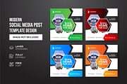Social Media Post Template, a Social Media Template by gstudiovect21 (Thumbnail 18 of 72)