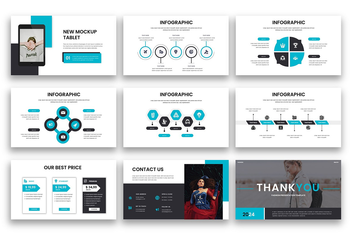 Inachi – Fashion Keynote Template, a Presentation Template by kreatifreya (Photo 4 of 5)