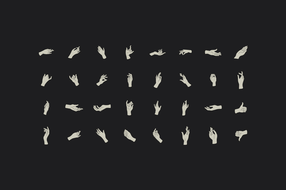 Vector Hand Illustrations, a Person Illustration by Britt Fabello (Photo 2 of 7)