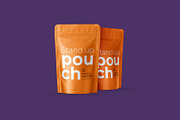 Stand Up Pouch Front and Half Side, a Cups & Container Mockup by easymock (Thumbnail 5 of 12)