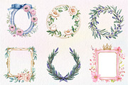 Wedding Photo Frames Clipart, an Illustration by CreationArt (Thumbnail 3 of 9)
