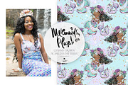 Baby Mermaids & Unicorns Patterns, a Pattern Graphic by KaramfilaS (Thumbnail 10 of 14)