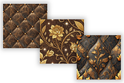 Luxury Bronze Digital Paper Pack, a Pattern Graphic by FloridPrintables (Thumbnail 3 of 8)