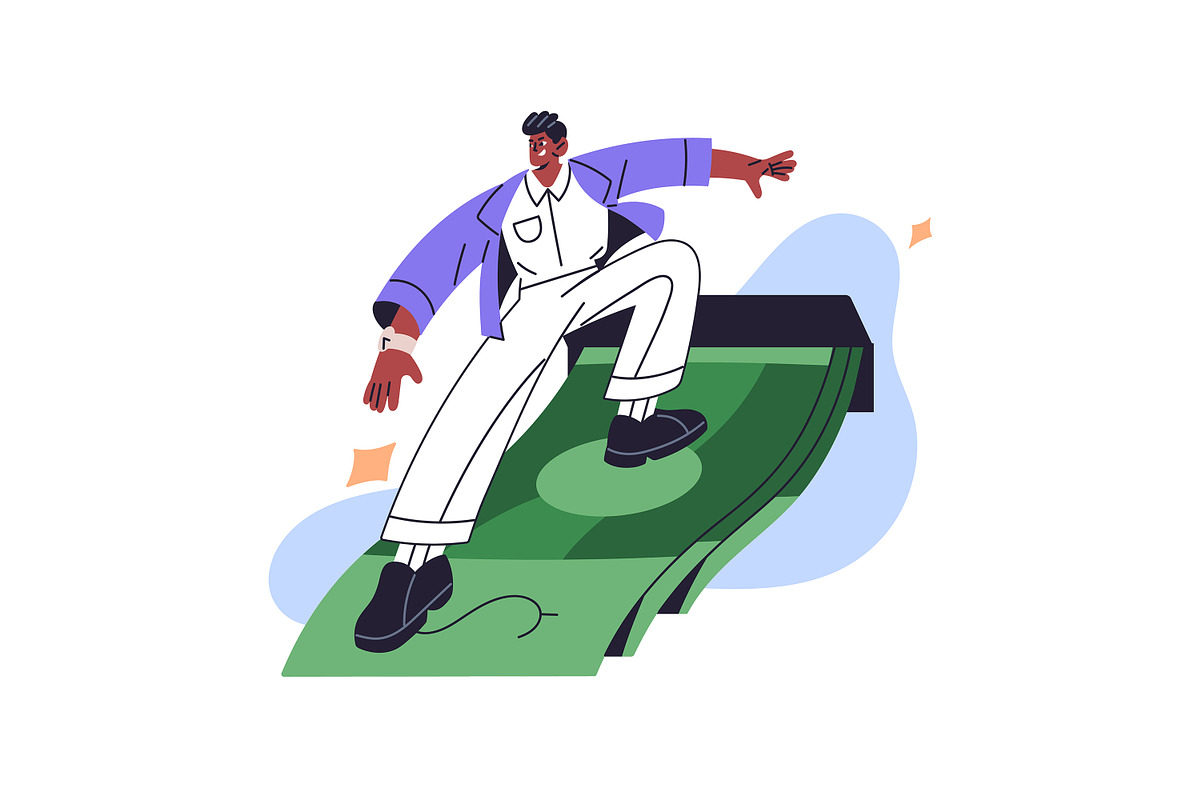 Finance transactions, concept set, an Illustration by PaperTrident (Photo 2 of 11)