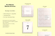 Parii Modern Wedding Stationery, an Invitation Template by Uno Bello Design Studio (Thumbnail 5 of 5)