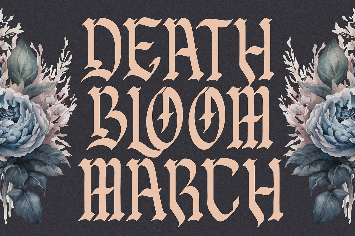 Zoldisx | Blackletter Typeface, a Blackletter Font by Denustudios (Photo 2 of 15)