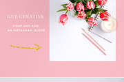Pink Tulips Styled Stock, a Business Photo by Pixels & Design (Thumbnail 2 of 2)
