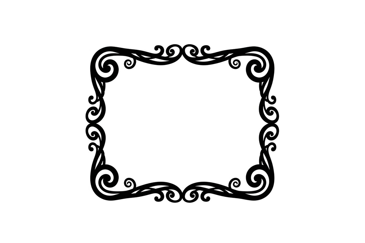 Vintage Scroll Corner Frame Bundle, an Illustration by Gfx_Store (Photo 39 of 48)