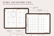 Undated digital planner, a Presentation Template by SofiaDesign16 (Thumbnail 3 of 13)