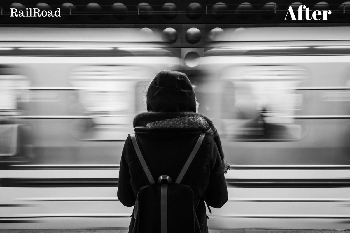 Monochrome Lightroom Presets, an Action Add-On by Alexandrulucian (Photo 9 of 9)