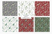 Mistletoe Watercolor Clipart., a Decorative Illustration by VetaDesign (Thumbnail 9 of 12)