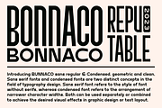 Bonnaco Font Collaboration, a Sans Serif Font by MaikoHatta (Thumbnail 2 of 9)