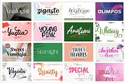 Fabulous Font Bundles, a Script Font by Gatype (Thumbnail 3 of 18)