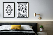 100 Folk Art vector linocut prints, an Object Graphic by DariSmartArt (Thumbnail 6 of 16)