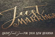 Just Marriage Font Duo, a Script Font by Deeezy (Thumbnail 6 of 9)