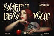 Thane - Gothic Hybrid Style, a Blackletter Font by Burntilldead (Thumbnail 12 of 12)