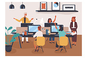 People work in modern office, a Person Illustration by Good Studio (Thumbnail 2 of 3)