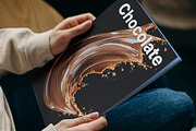 Chocolate splash. 51 images, a Food Illustration by Handmadefont (Thumbnail 11 of 12)