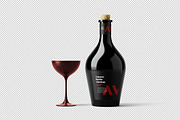 Liqueur Bottle Mockup, a Product Mockup by zpackcreative (Thumbnail 3 of 4)