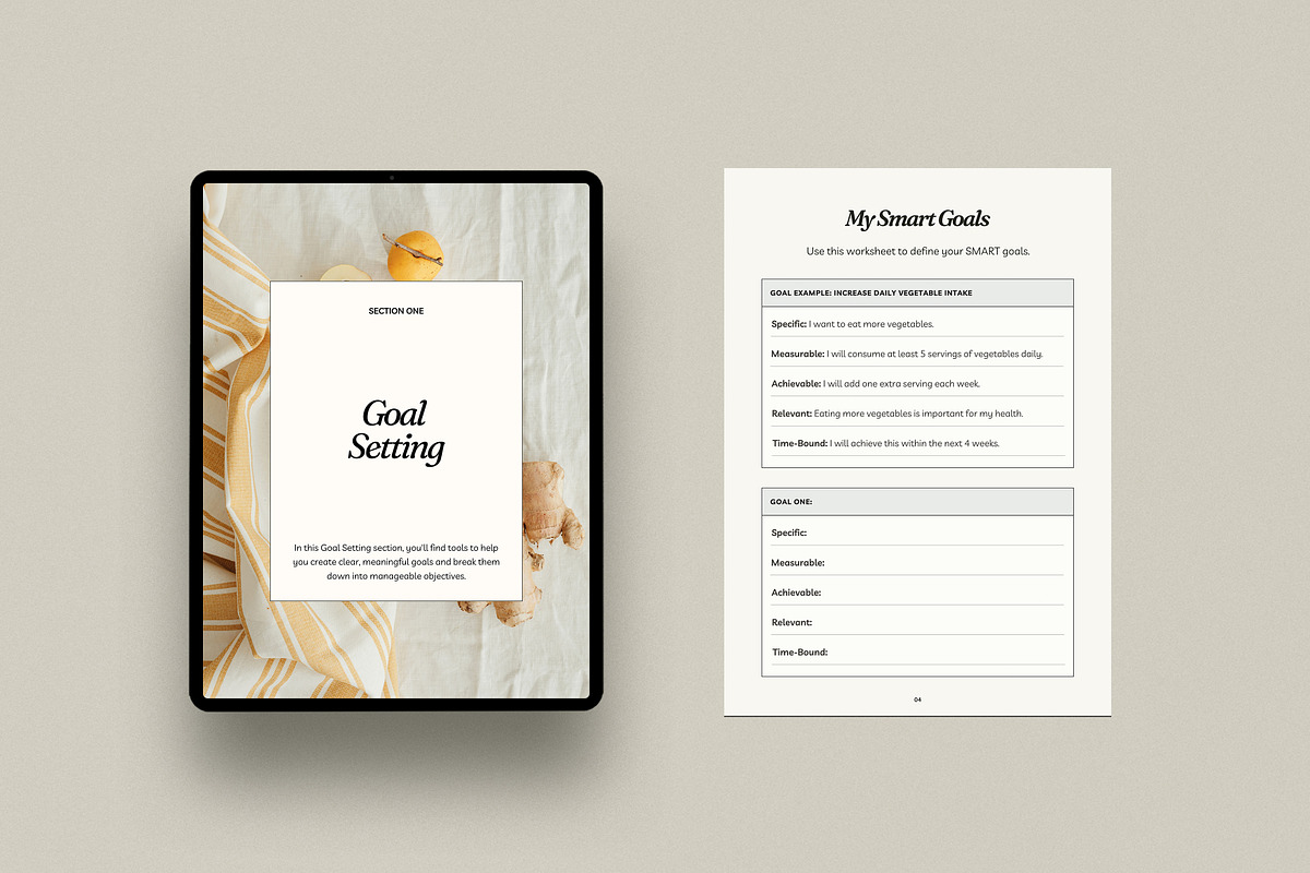 Nutrition Coach Workbook, a Magazine Template by Willoe Studio (Photo 3 of 14)