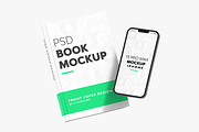 Book & iPhone 13 Mockup, a Books & Magazine Mockup by UnicDesign (Thumbnail 6 of 6)